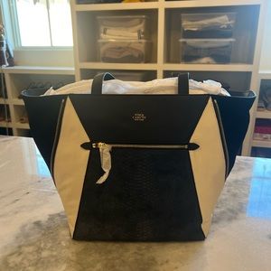 NWT Vince Camuto Adjustable Maggie Tote Bag
